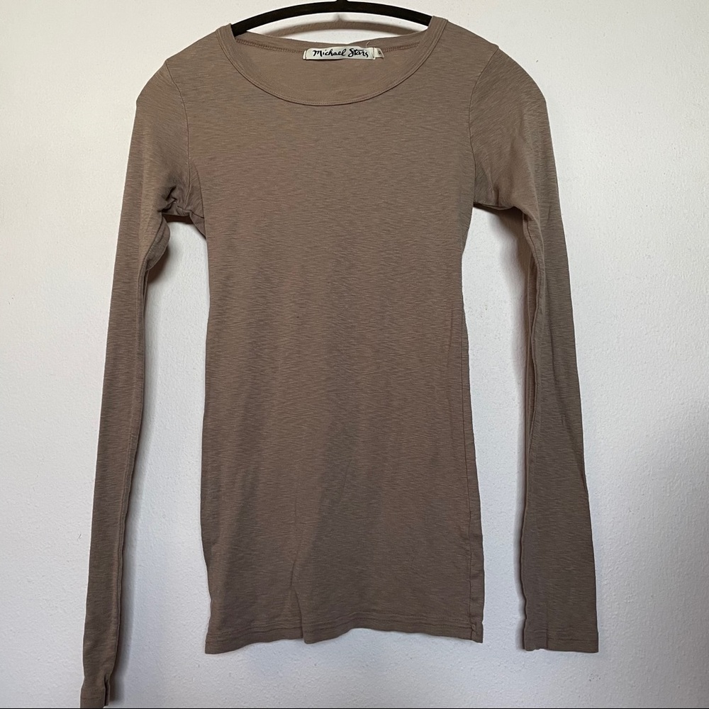 Michael Stars | Beige Long Sleeve